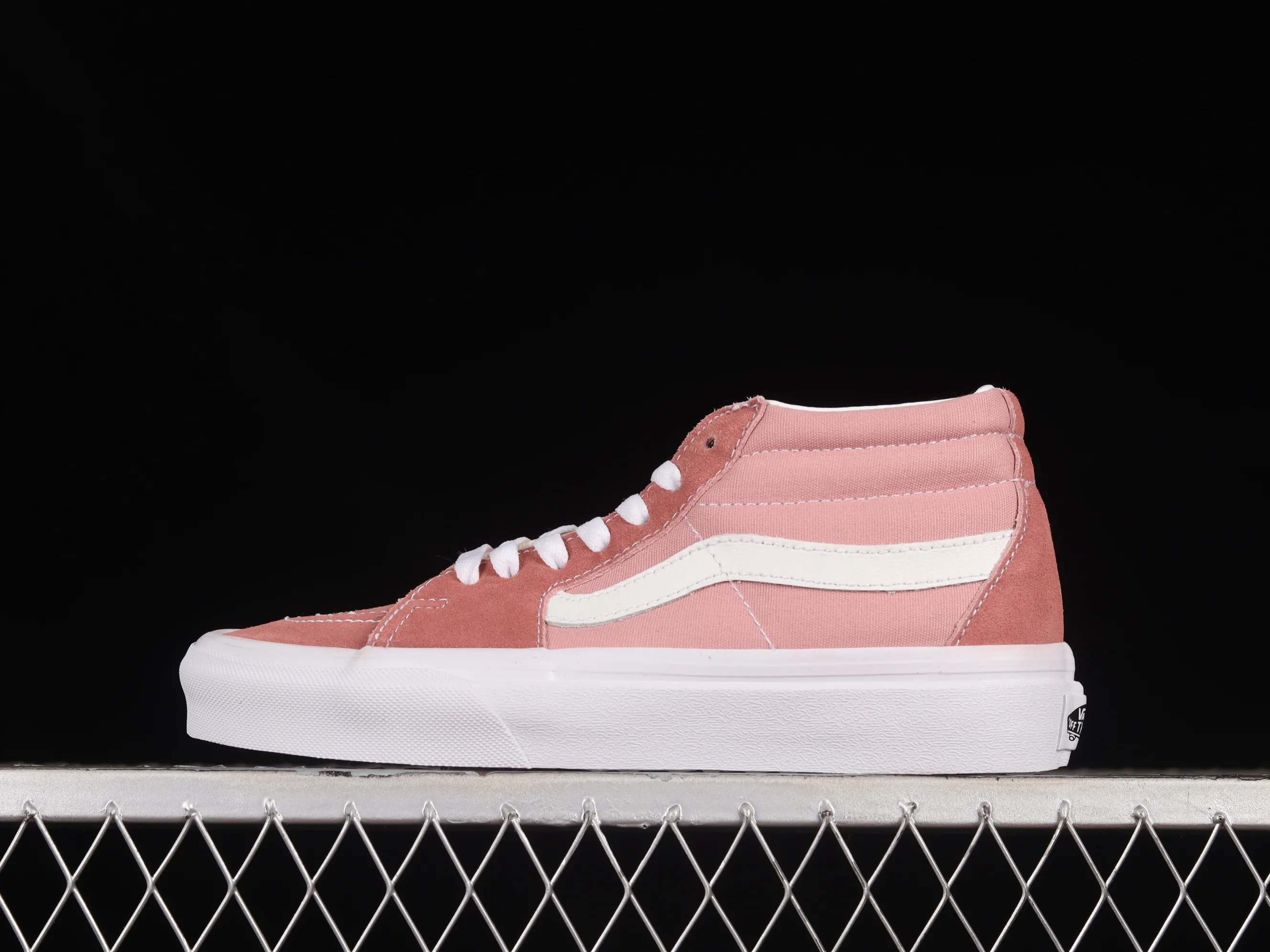 All categories Vans Vans series Vans Mid Vans China Vans Sk8-Mid cherry blossom pink mid-top casual sneakers VN0A3WM3609